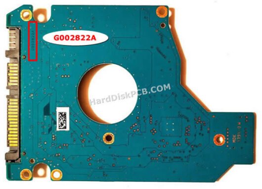 G002822A 東芝(TOSHIBA)製HDDのPCB基板 - 画像 (2)