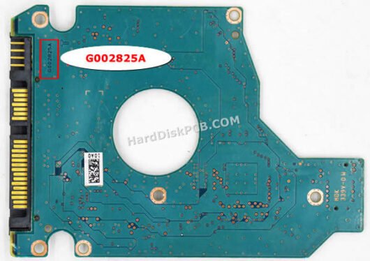 G002825A 東芝(TOSHIBA)製HDDのPCB基板 - 画像 (2)