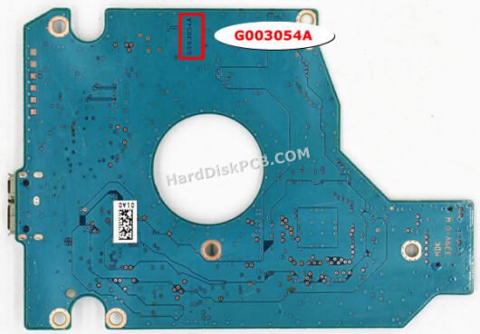 G003054A 東芝(TOSHIBA)製HDDのPCB基板 - 画像 (2)