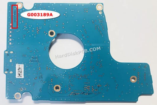 G003189A 東芝(TOSHIBA)製HDDのPCB基板 - 画像 (2)