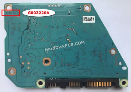 G003220A 東芝(TOSHIBA)製HDDのPCB基板 - 画像 (2)