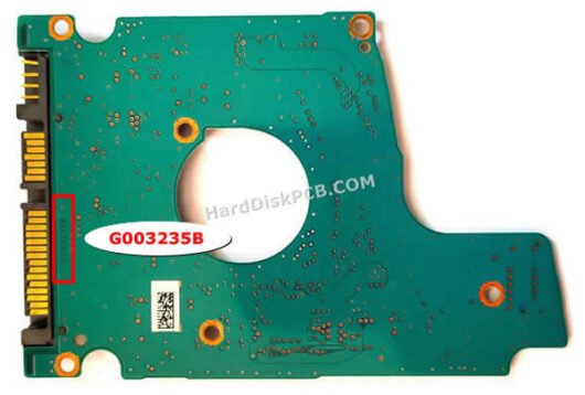 G003235B 東芝(TOSHIBA)製HDDのPCB基板 - 画像 (2)