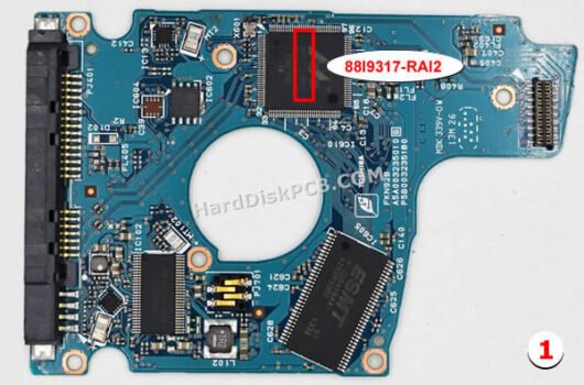 G003235C 東芝(TOSHIBA)製HDDのPCB基板