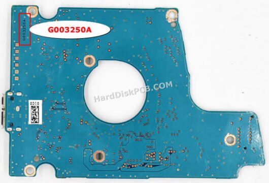 G003250A 東芝(TOSHIBA)製HDDのPCB基板 - 画像 (2)
