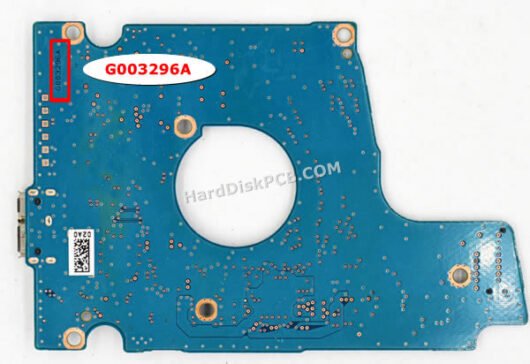 G003296A 東芝(TOSHIBA)製HDDのPCB基板 - 画像 (2)
