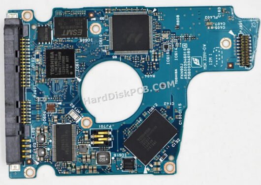 G3346A 東芝(TOSHIBA)製HDDのPCB基板