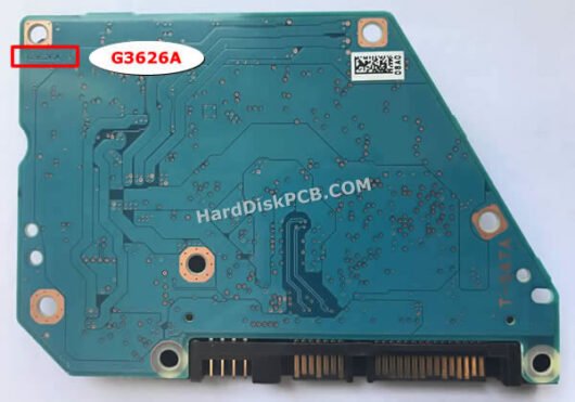G3626A 東芝(TOSHIBA)製HDDのPCB基板 - 画像 (2)