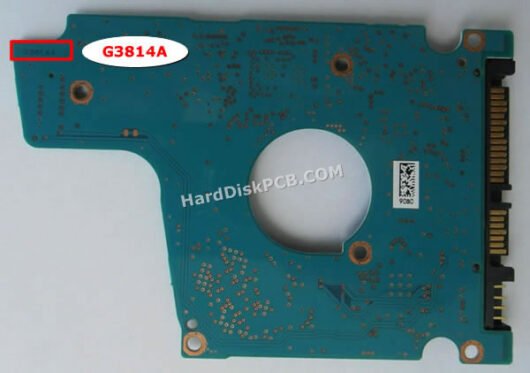 G3814A 東芝(TOSHIBA)製HDDのPCB基板 - 画像 (2)