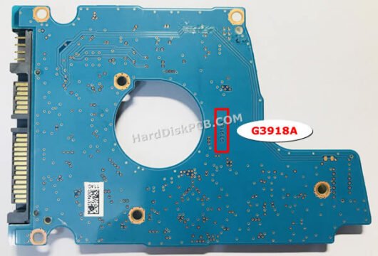 G3918A 東芝(TOSHIBA)製HDDのPCB基板 - 画像 (2)
