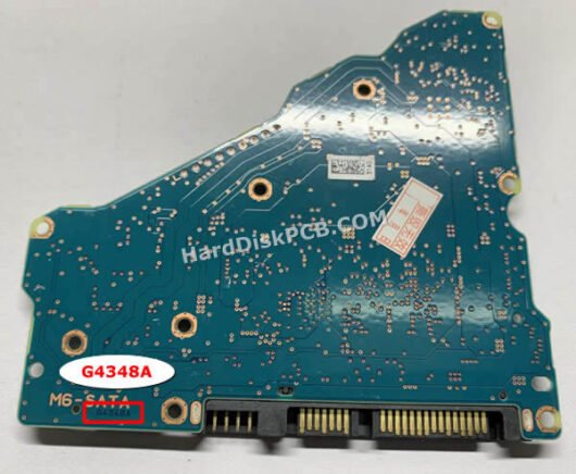 G4348A 東芝(TOSHIBA)製HDDのPCB基板 - 画像 (2)