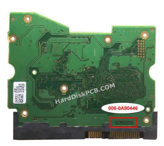 006-0A90446 ウエスタンデジタル(WD)製HDDのPCB基板 - 画像 (2)