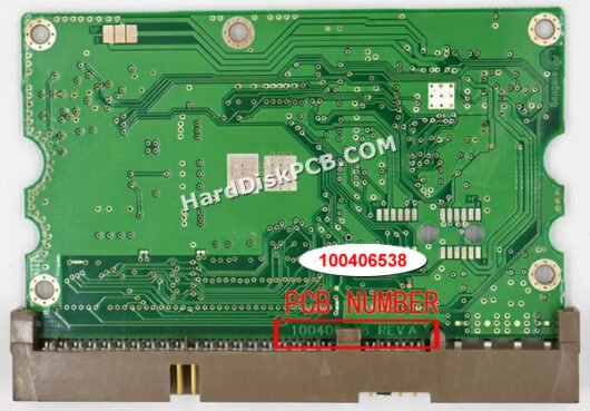 100406538 シーゲイト(SEAGATE)製HDDのPCB基板 - 画像 (2)