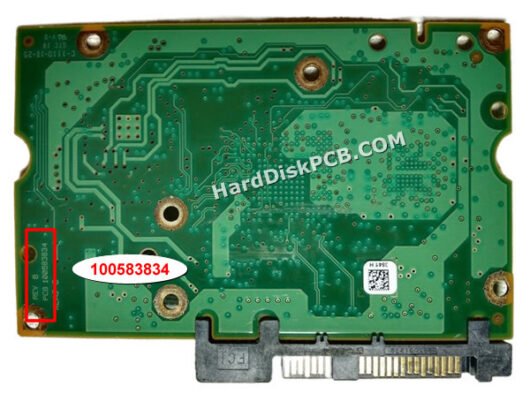 100583834 シーゲイト(SEAGATE)製HDDのPCB基板 - 画像 (2)