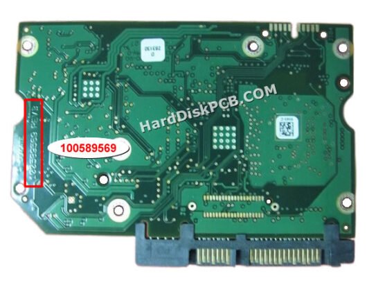 100589569 シーゲイト(SEAGATE)製HDDのPCB基板 - 画像 (2)