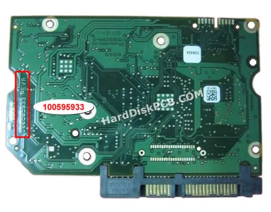 100595933 シーゲイト(SEAGATE)製HDDのPCB基板 - 画像 (2)