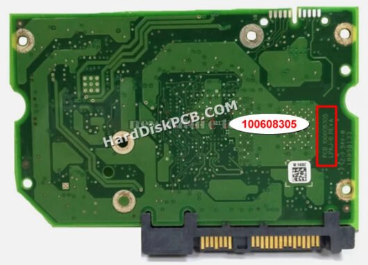 100608305 シーゲイト(SEAGATE)製HDDのPCB基板 - 画像 (2)