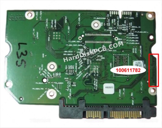100611782 シーゲイト(SEAGATE)製HDDのPCB基板 - 画像 (2)