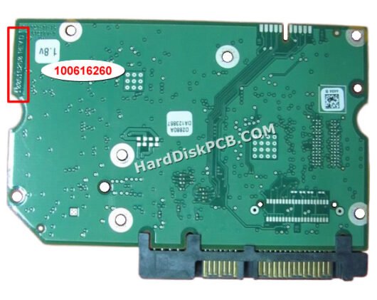 100616260 シーゲイト(SEAGATE)製HDDのPCB基板 - 画像 (2)