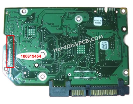 100619454 シーゲイト(SEAGATE)製HDDのPCB基板 - 画像 (2)