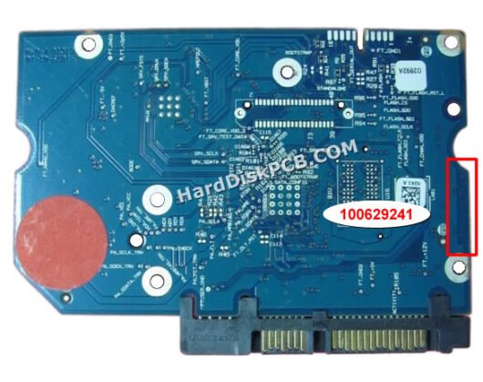 100629241 シーゲイト(SEAGATE)製HDDのPCB基板 - 画像 (2)