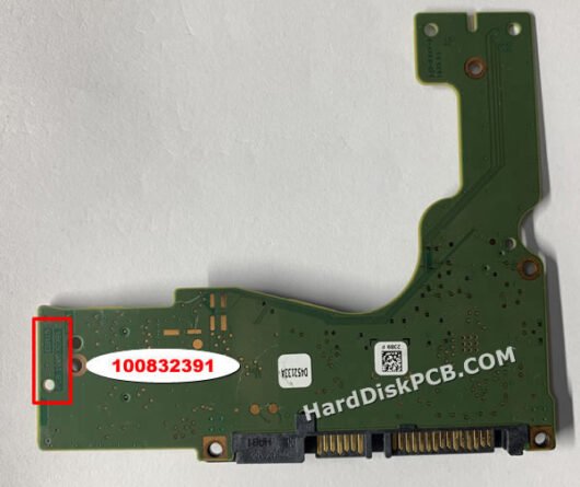 100832391 シーゲイト(SEAGATE)製HDDのPCB基板 - 画像 (2)