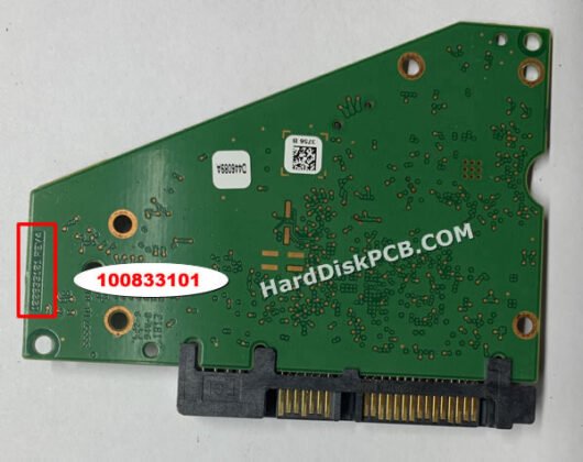 100833101 シーゲイト(SEAGATE)製HDDのPCB基板 - 画像 (2)