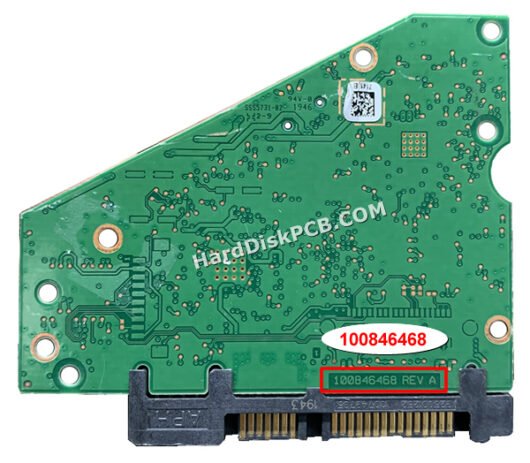 100846468 シーゲイト(SEAGATE)製HDDのPCB基板 - 画像 (2)