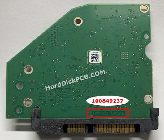 100849237 シーゲイト(SEAGATE)製HDDのPCB基板 - 画像 (2)