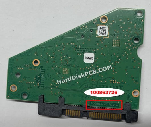 100863726 シーゲイト(SEAGATE)製HDDのPCB基板 - 画像 (2)