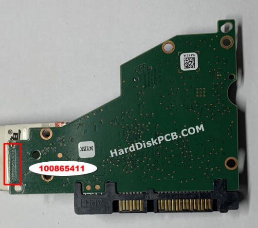 100865411 シーゲイト(SEAGATE)製HDDのPCB基板 - 画像 (2)