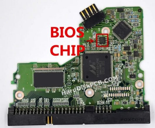 2060-701314-003 ウエスタンデジタル(WD)製HDDのPCB基板
