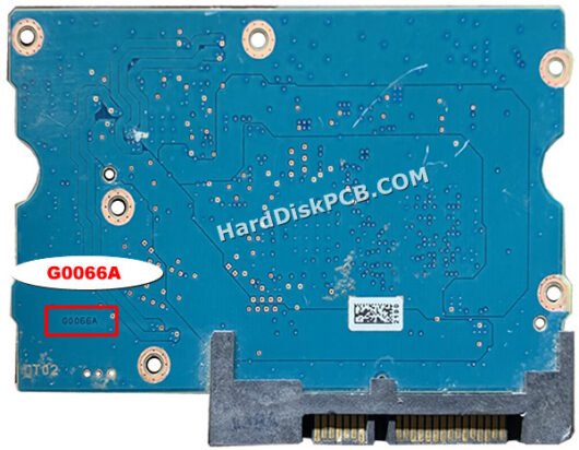 G0066A 東芝(TOSHIBA)製HDDのPCB基板 - 画像 (2)